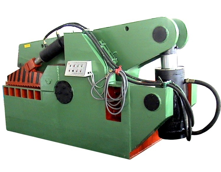 Hydraulic Alligator Shear With 1600kN Cutting Force For Scrap Metal Recycling And Steel Bar Cutting