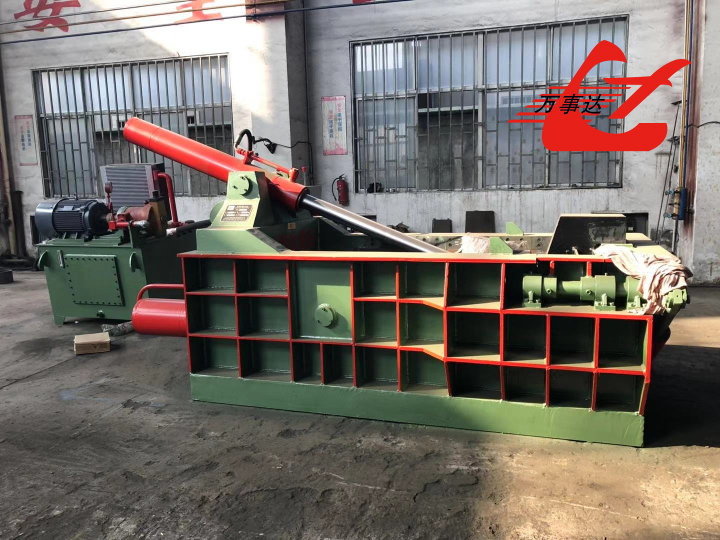 Increase Your Scrap Metal Processing Efficiency with Wanshida Y83F-125J Industrial Baler Machine