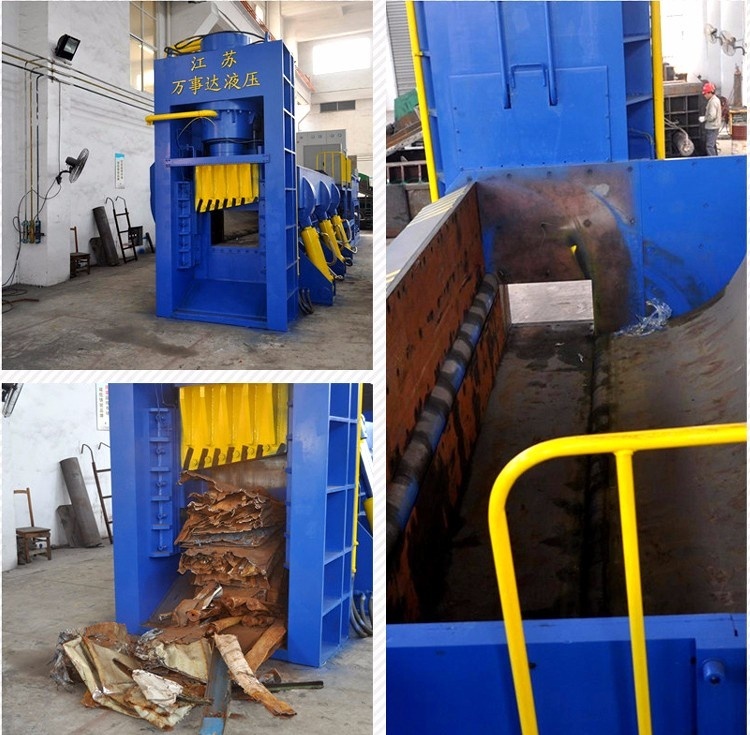 Industrial Metal Baler Machine For Ferrous And Non-Ferrous Recycling, 400×400mm Bale Size