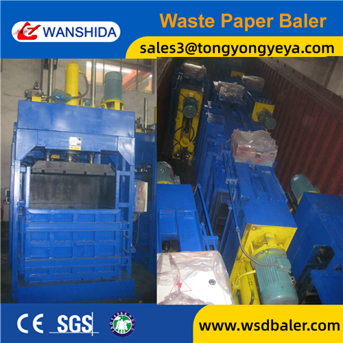 Y82-25 Vertical Waste Paper Baler Strong and Easy Operate Machine for Recycling