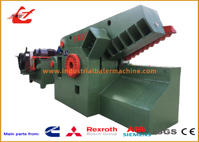 2000kN Hydraulic Alligator Shear with 800mm Blade and 380mm Opening for Scrap Metal Cutting
