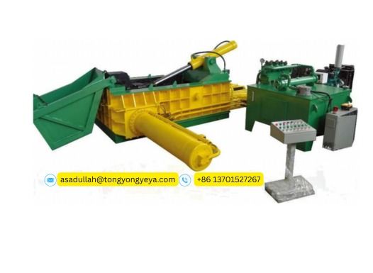 Industrial Baler Machine for Scrap Metal Compaction with the Y83/T nbsp Hydraulic Metal Baler